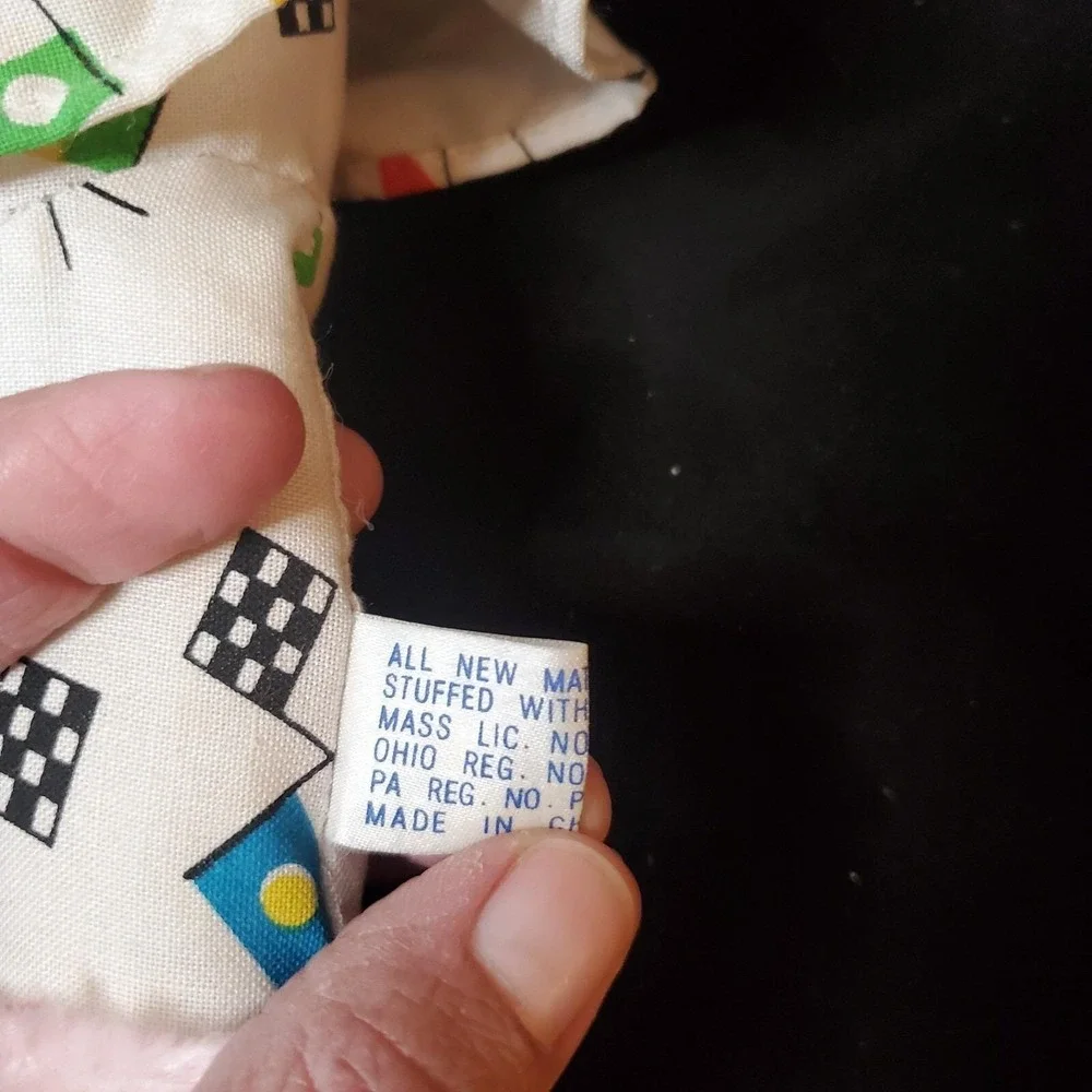 VTG Pink Racecar Checkered Flag Dress 12